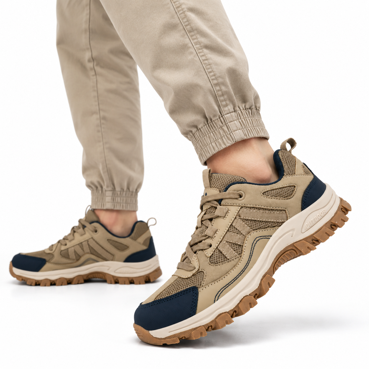 Dames Heren Lage Outdoor Wandelschoenen Mesh Ademend Lichte Demping