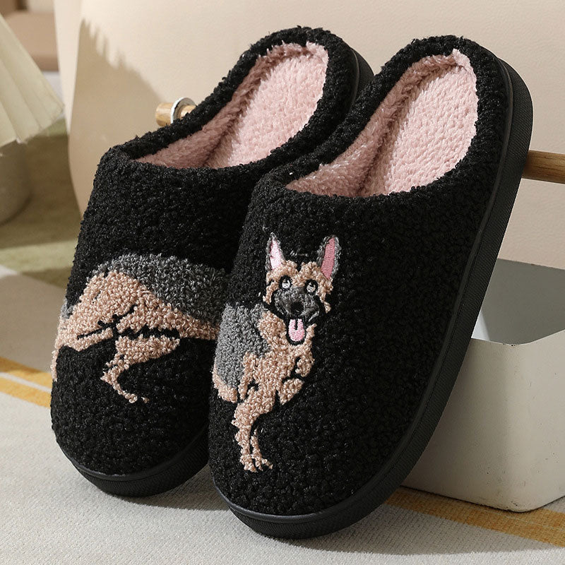 Pantoffels Dierontwerp Warme Voering Katoenen Antislip Zool Winter Unisex