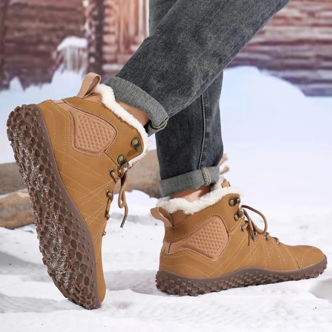 Dames Heren Barefoot Wandelschoenen Gevoerd Flexibele Zool Lichtgewicht Winter