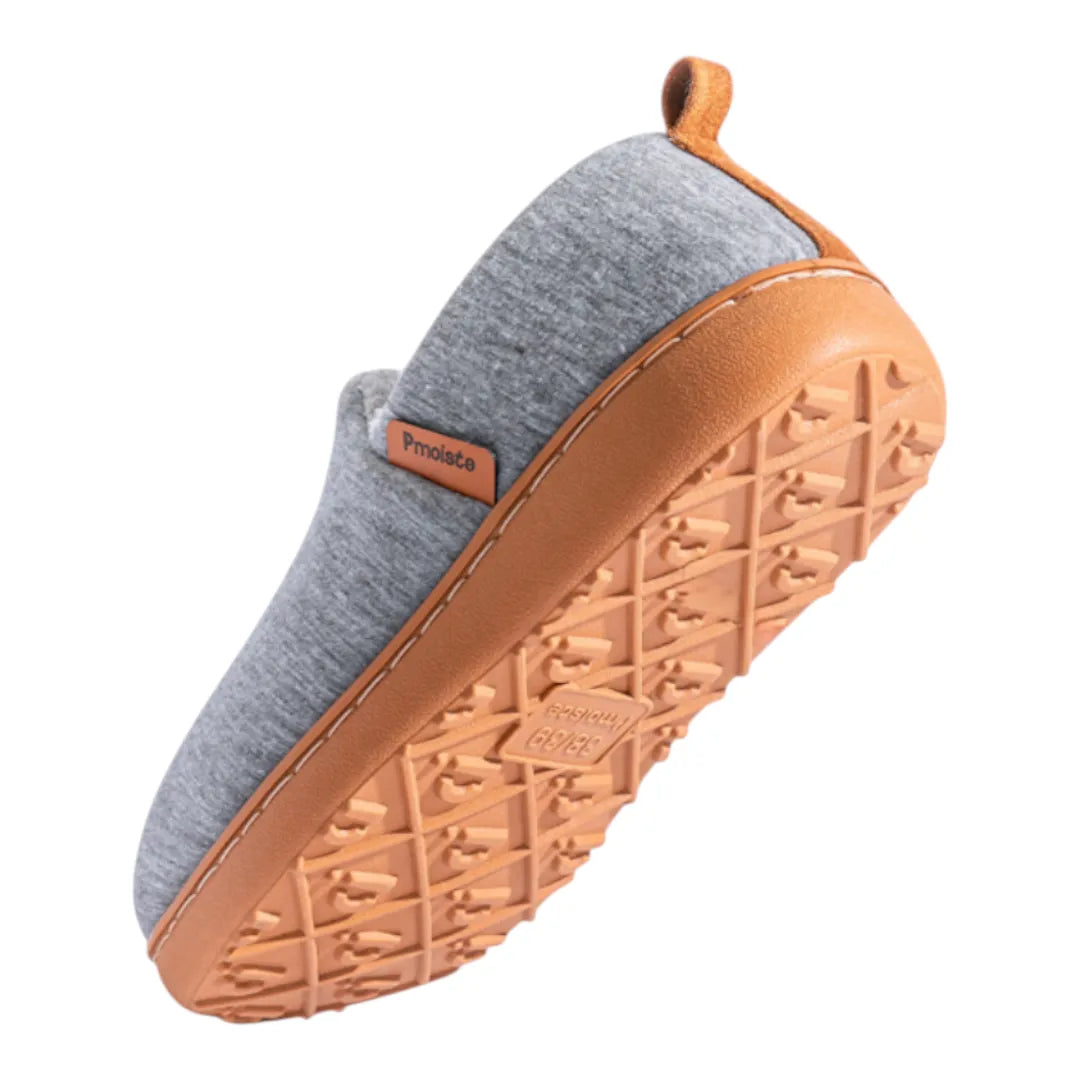 SoleWalk™ | Pantoffels met Harde Zool & Fleece Voering