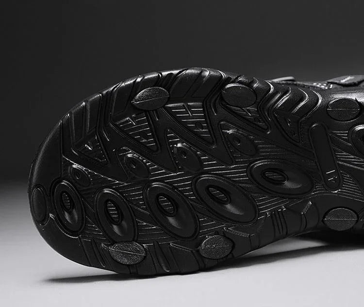 Heren Sandalen Klittenband Dikke Zool Verstelbaar Ademend Antislip Zomer