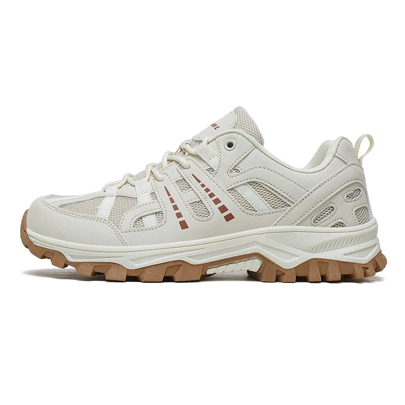 Dames en Heren Lage Outdoor Wandelschoenen – Comfort, Grip en Lichte Demping