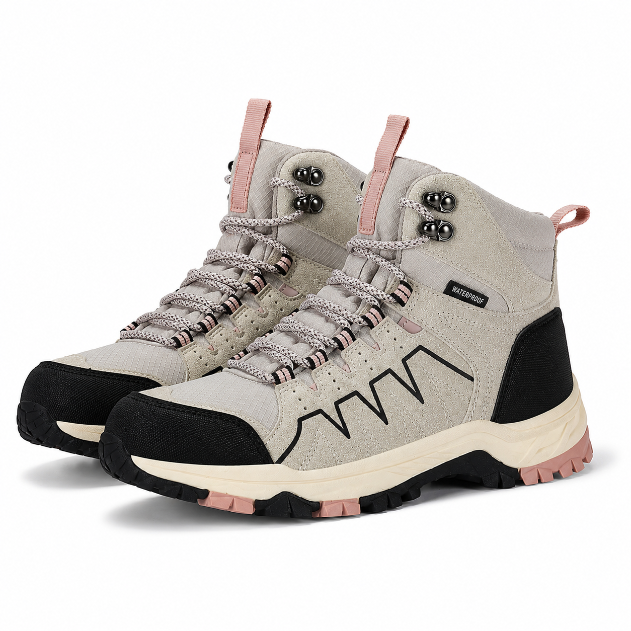 Dames Wandelschoenen Antislip Dempende Zool Ademend Lichtgewicht Outdoor Trekking