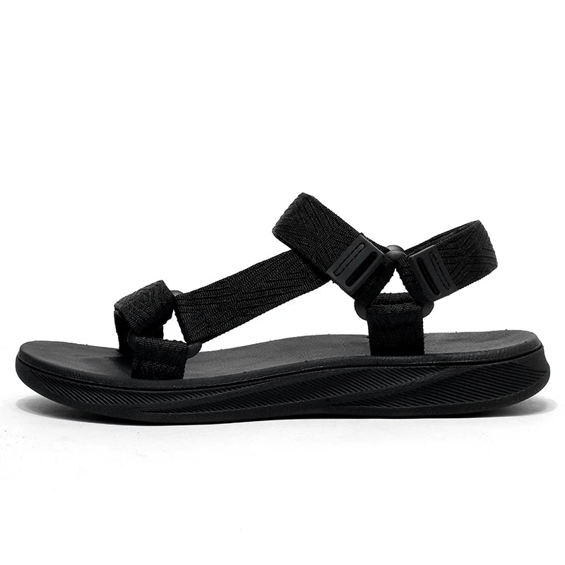 Heren Strand Sandalen Klittenband Zacht Voetbed Lichtgewicht Antislip Zomer
