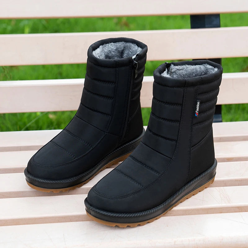 Gevoerde winterlaarzen dames - Warm, waterdicht en comfortabel - OrthoTerm