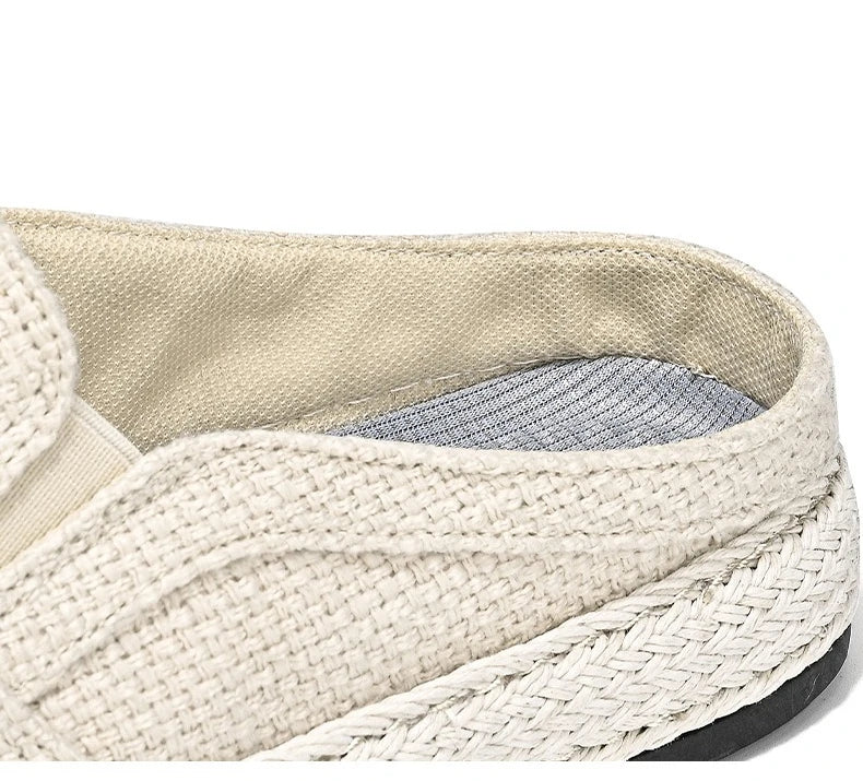 Heren Canvas Instappers Stevig Voetbed Casual Strand Zomer