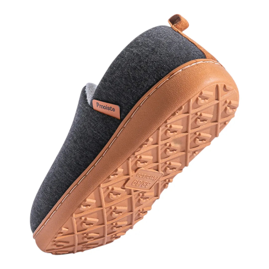 SoleWalk™ | Pantoffels met Harde Zool & Fleece Voering