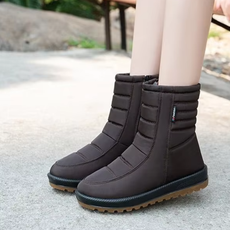 Dames Winterschoenen Thermovoering Breed Antislip Flexibel Lichtgewicht