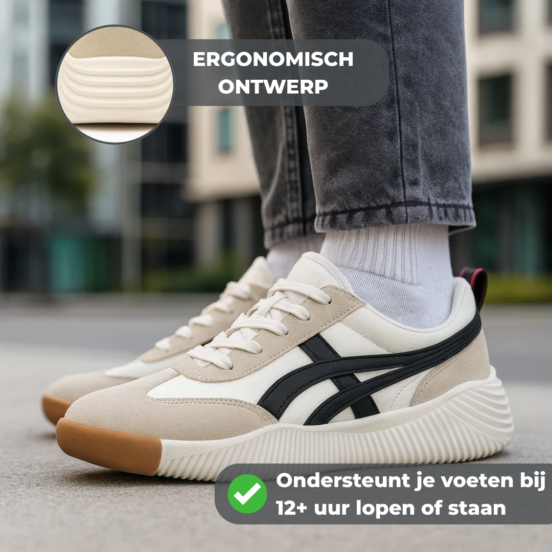 Dames Comfortabele Lichtgewicht Sneakers met Zachte Demping en Ademend Ontwerp