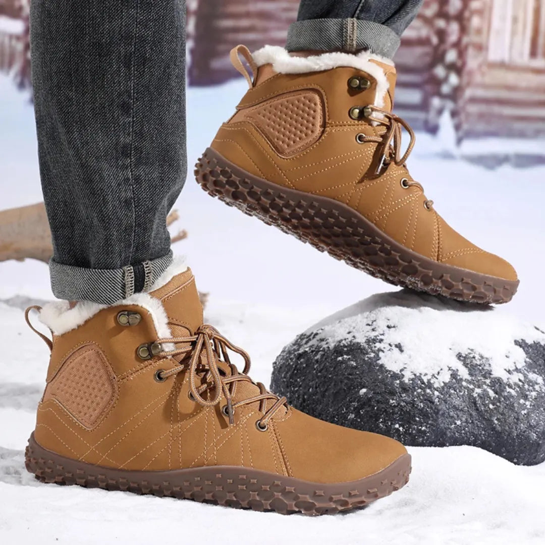 Dames Heren Barefoot Wandelschoenen Gevoerd Flexibele Zool Lichtgewicht Winter