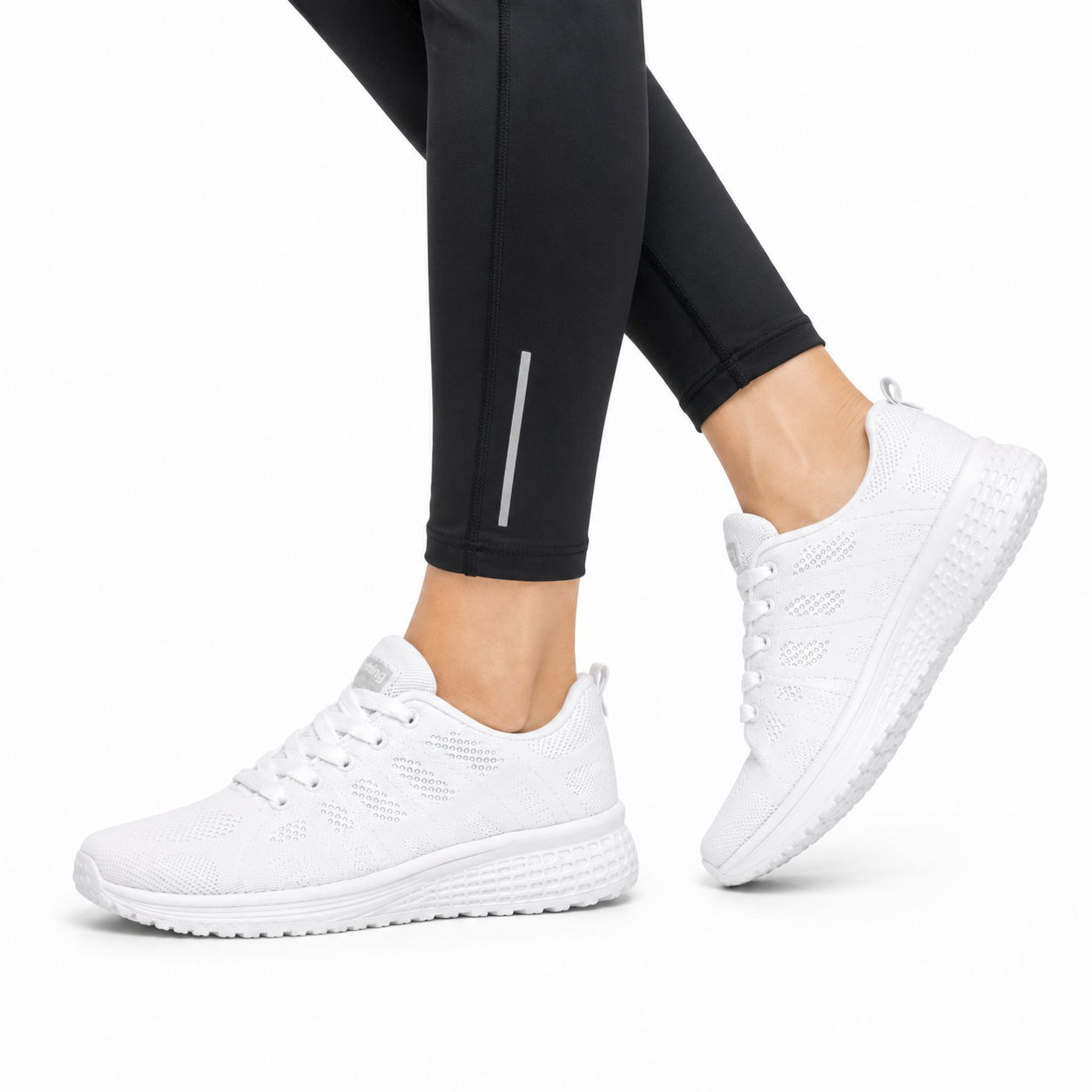 Dames Fitness Schoenen Lichtgewicht Ademend Dempende Zool