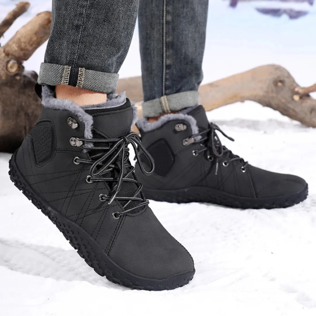 Dames Heren Barefoot Wandelschoenen Gevoerd Flexibele Zool Lichtgewicht Winter