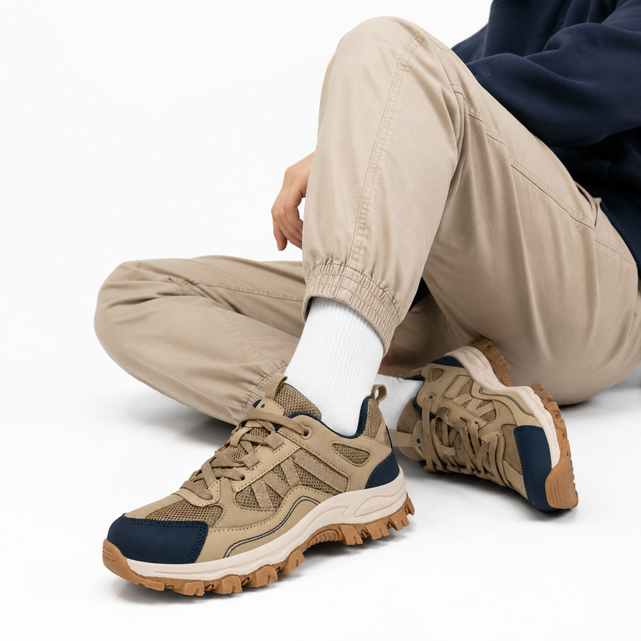 Dames Heren Lage Outdoor Wandelschoenen Mesh Ademend Lichte Demping