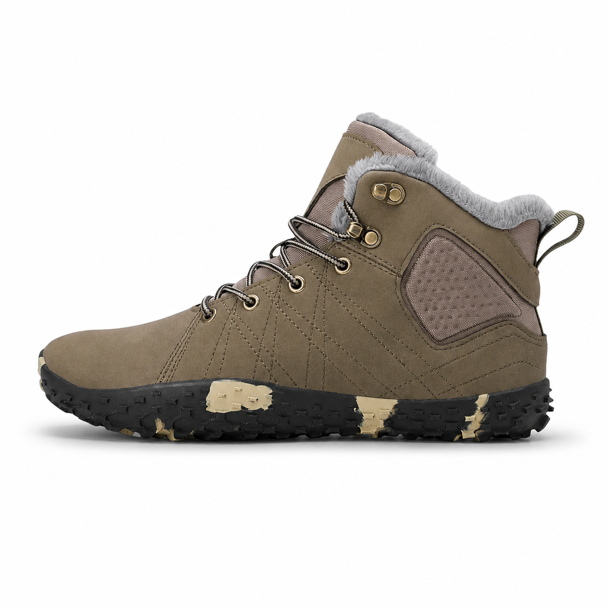 Dames Heren Barefoot Wandelschoenen Gevoerd Flexibele Zool Lichtgewicht Winter