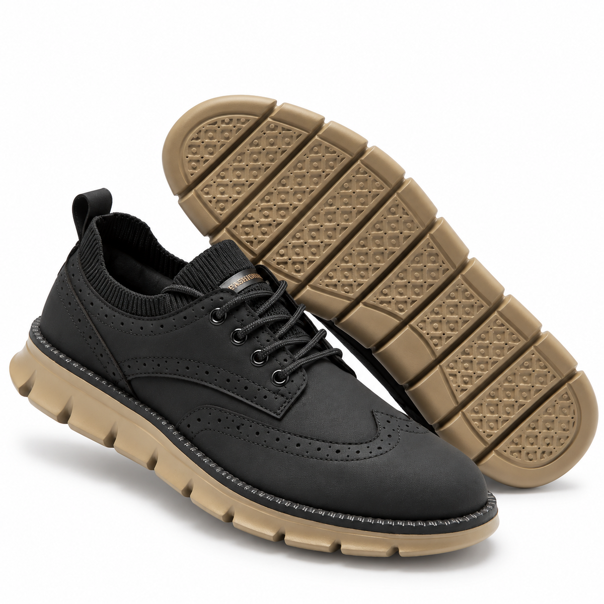 Heren Orthopedische Veterschoenen Dikke Zool Lichtgewicht Casual
