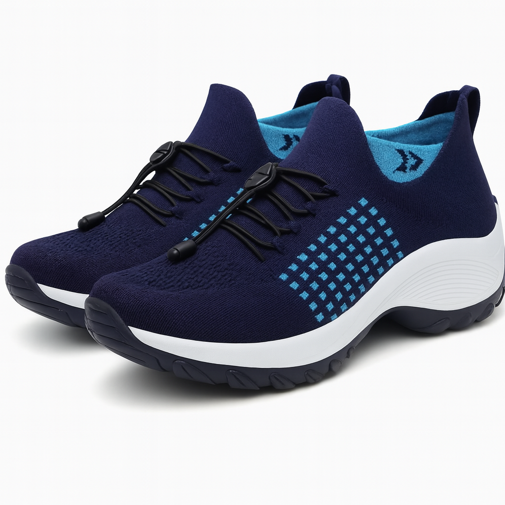 Dames Lichtgewicht Comfortschoenen voor Werk en Dagelijks Gebruik met Zachte Demping en Antislip Zool