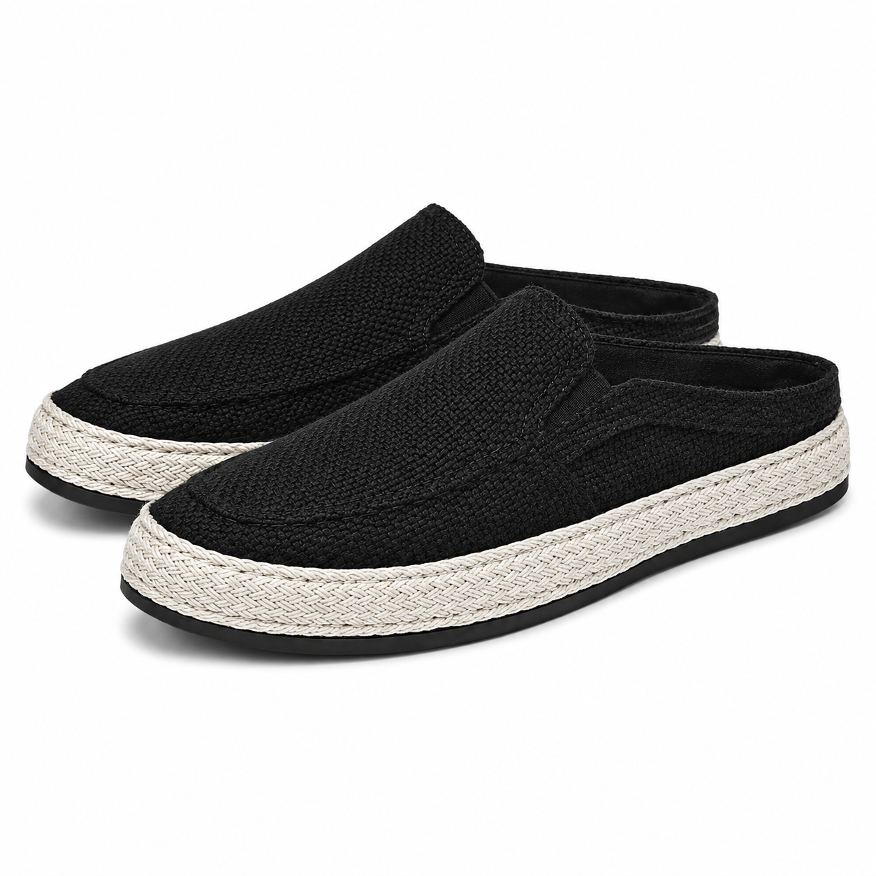 Heren Canvas Instappers Stevig Voetbed Casual Strand Zomer