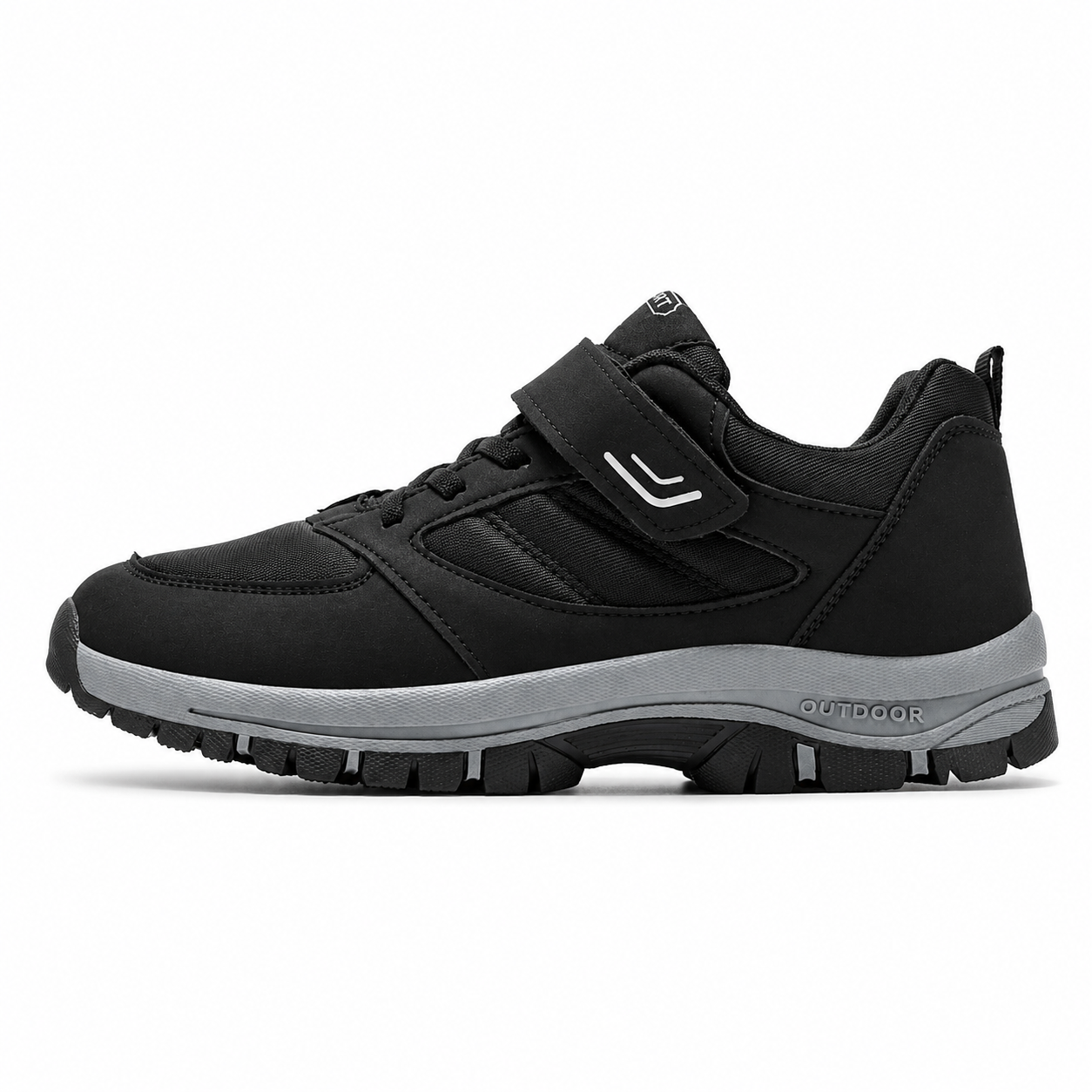Heren Wandelschoenen Klittenband Ademend Lichtgewicht Antislip Dempend