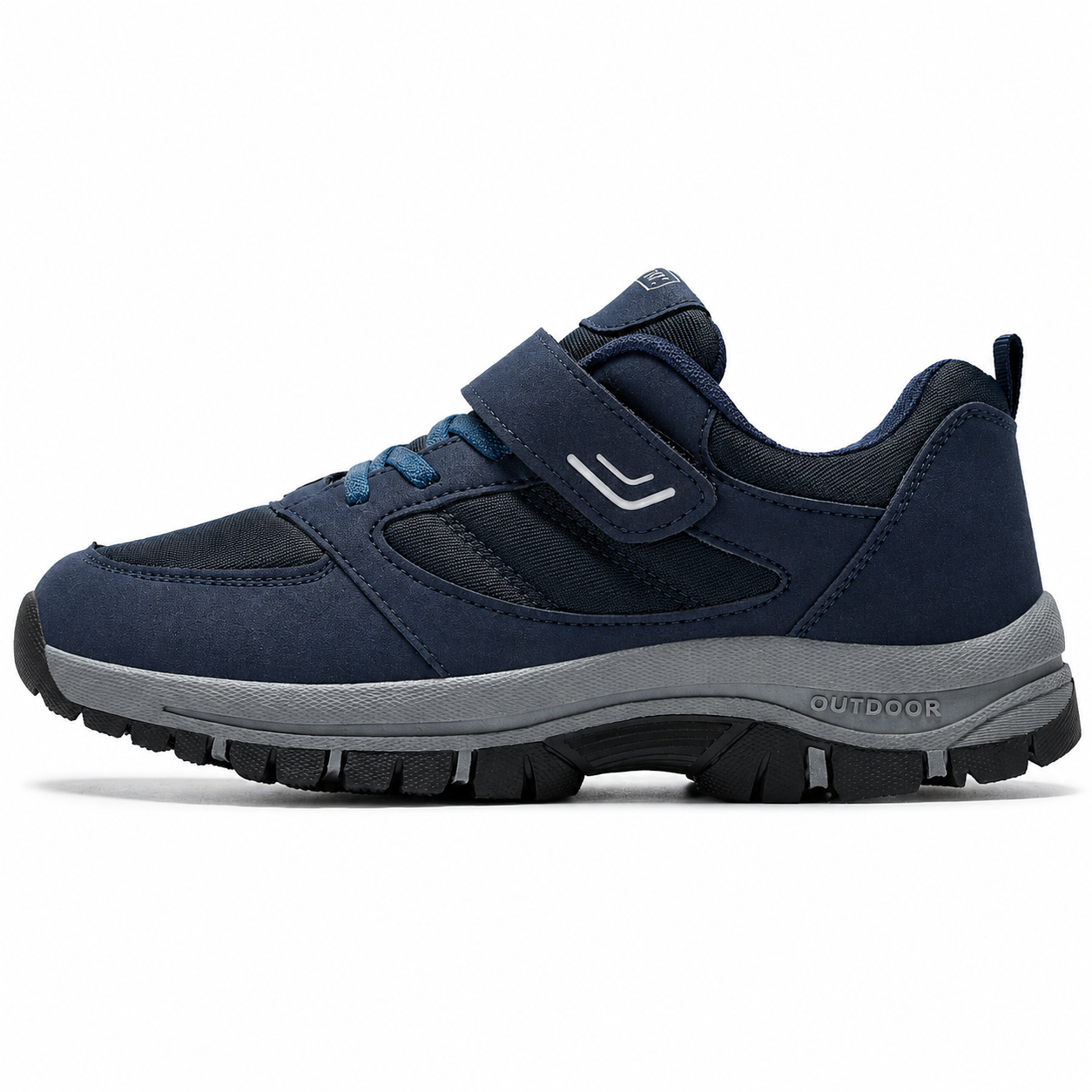 Heren Wandelschoenen Klittenband Ademend Lichtgewicht Antislip Dempend