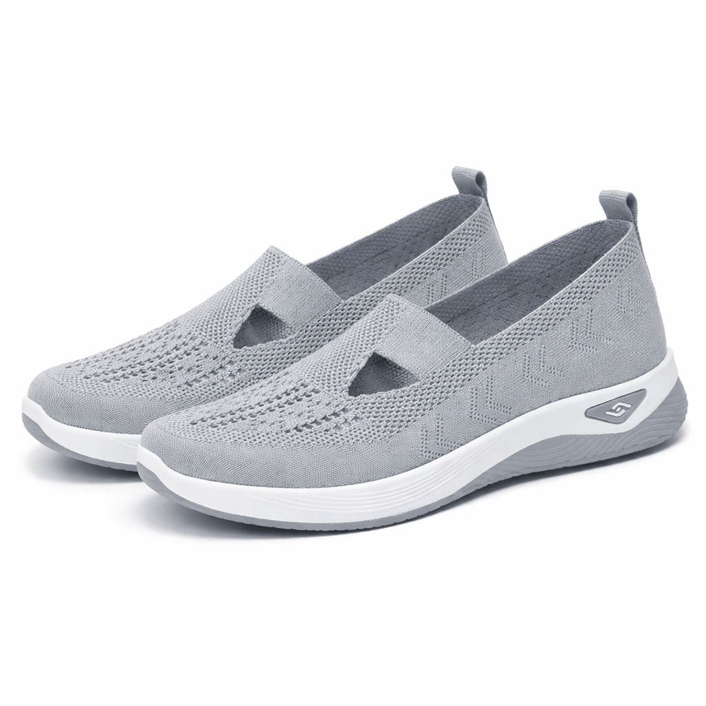 Dames Comfortabele Slip-On Instappers met Lichtgewicht Design en Ademend Bovenwerk