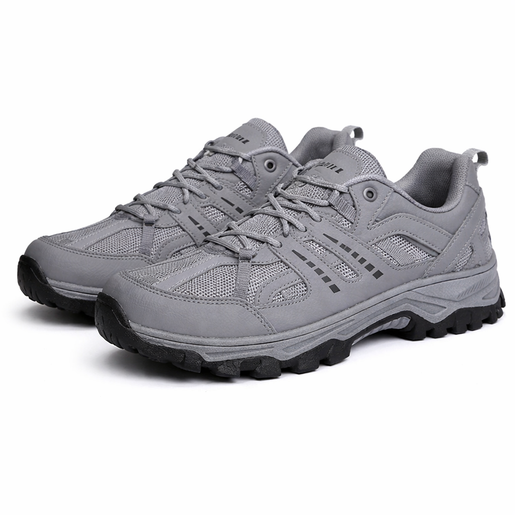 Dames en Heren Lage Outdoor Wandelschoenen – Comfort, Grip en Lichte Demping