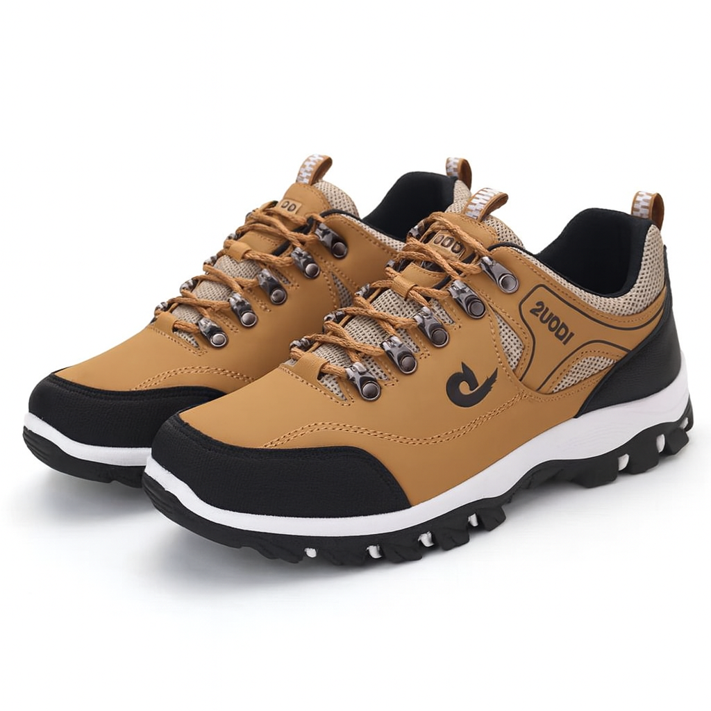 Heren Comfortabele Lichtgewicht Wandelschoenen met Flexibele Zool en Ademend Ontwerp