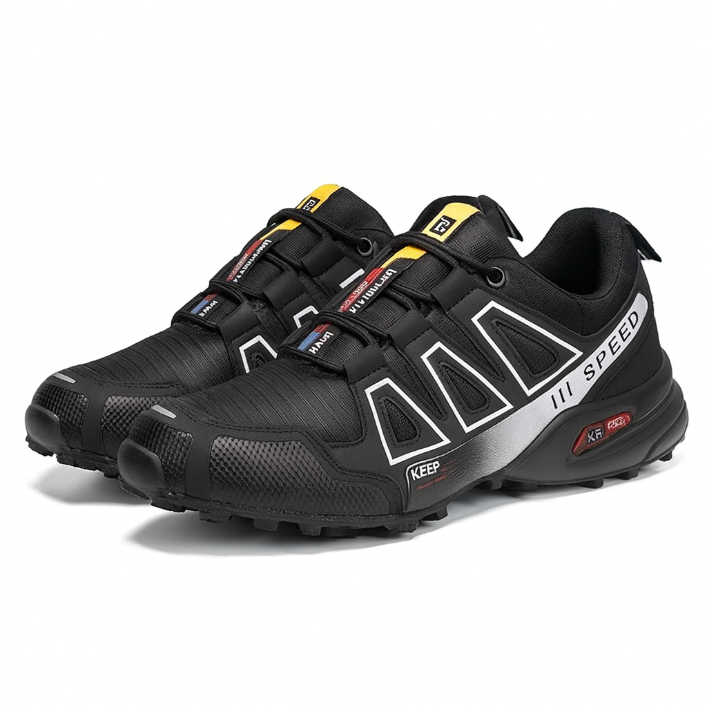 Heren Lage Lichtgewicht Waterdichte Wandelschoenen met Gripvaste Zool en Ademend Ontwerp