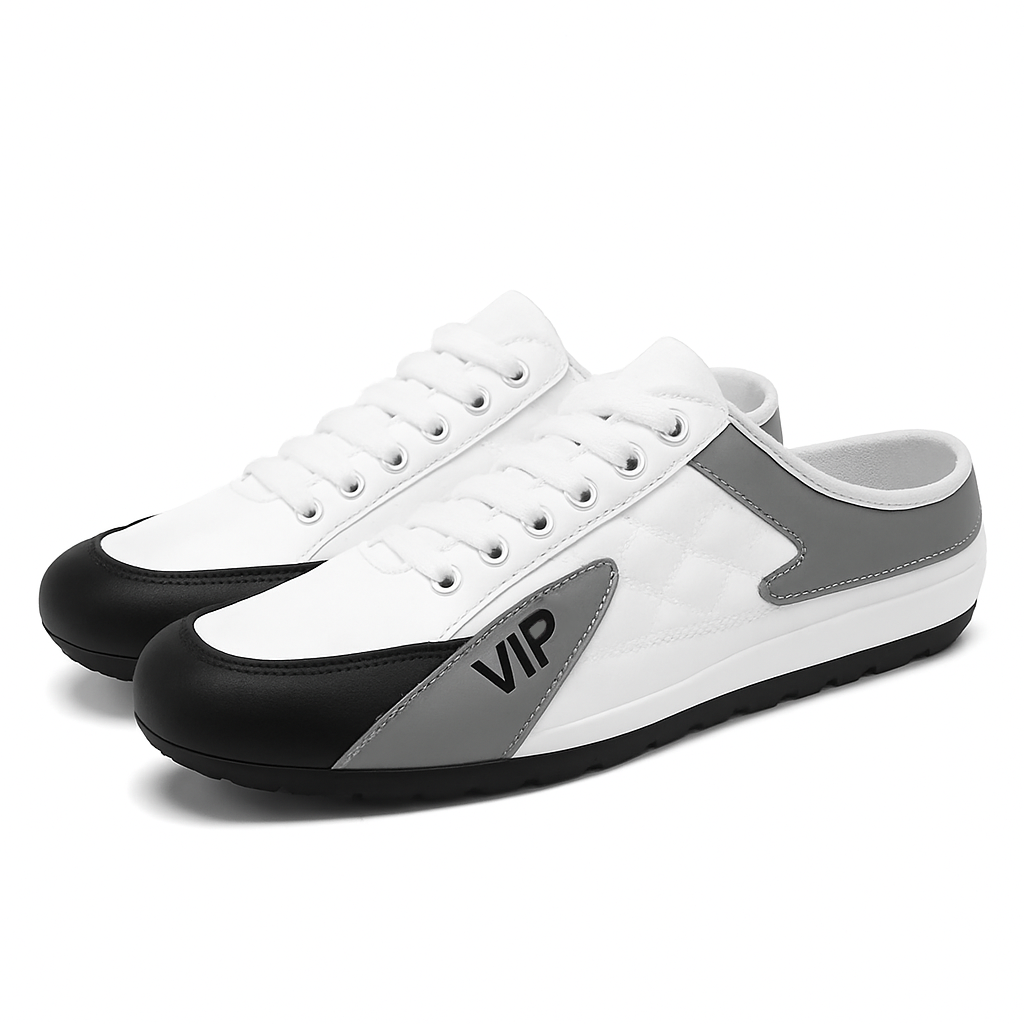 Heren Instap Sneakers Lichtgewicht met Elastische Veters Ademend Textiel