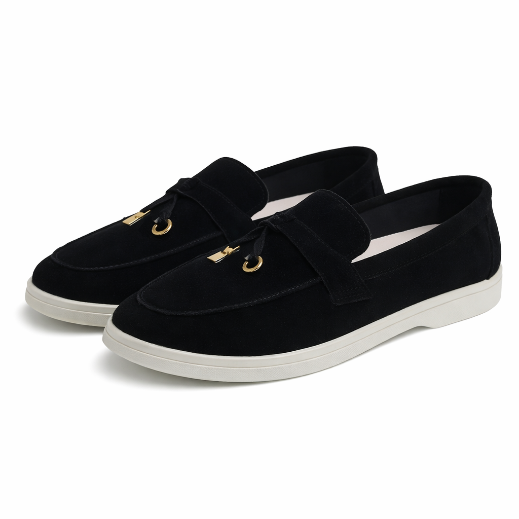 Dames Loafers van Suède – Comfortabele Instappers met Zachte Zool