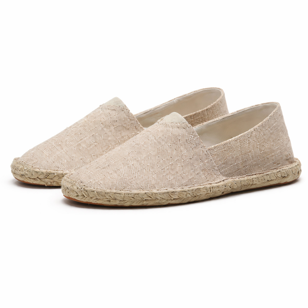 Heren Canvas Espadrilles – Ademende Slip-On Schoenen voor Lente en Zomer