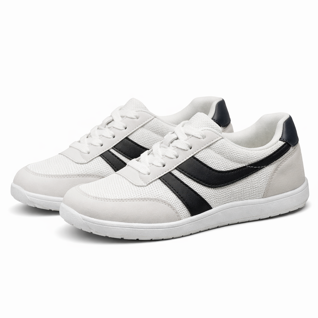 Dames Barefoot Canvas Sneakers met Brede Neus – Ademend en Comfortabel voor Dagelijks Gebruik