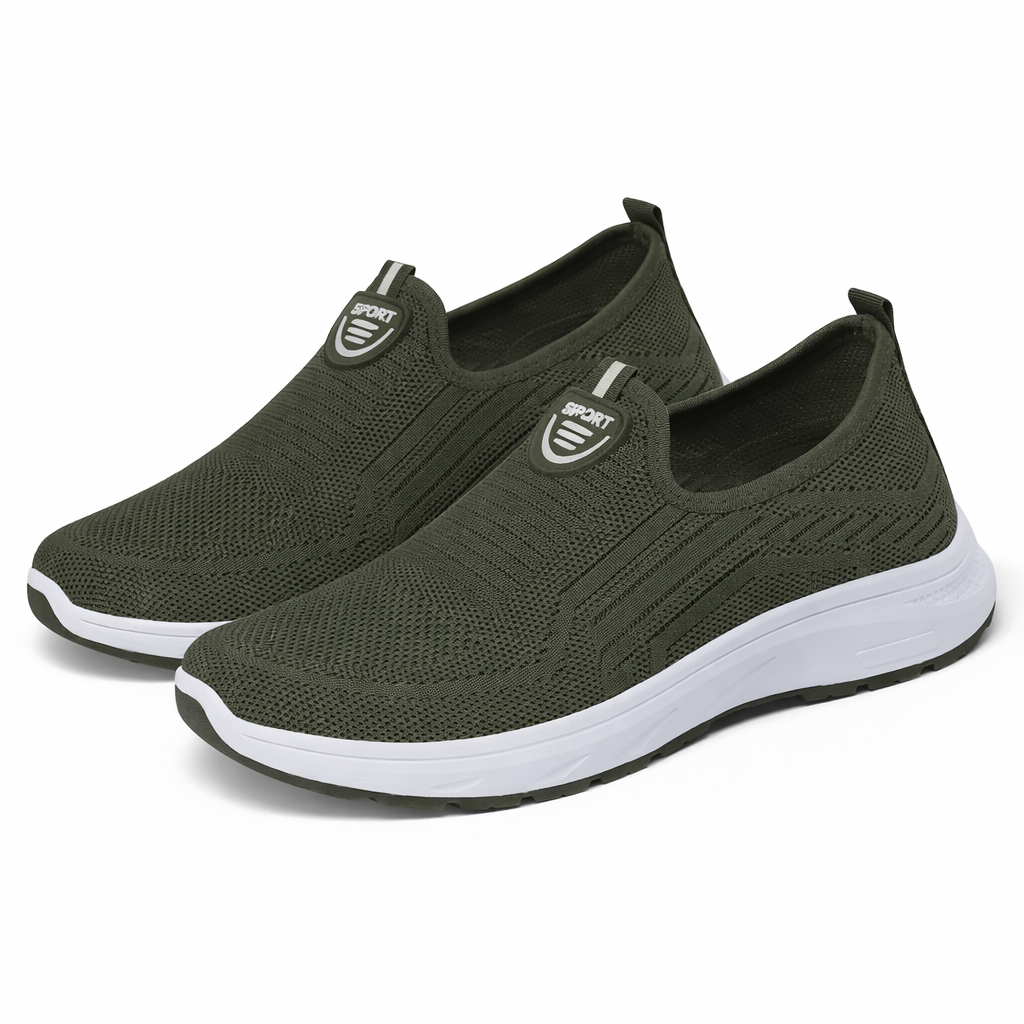 Dames Ademende Instap Loafers met Stevige Zool – Ademend en Comfortabel voor de Zomer