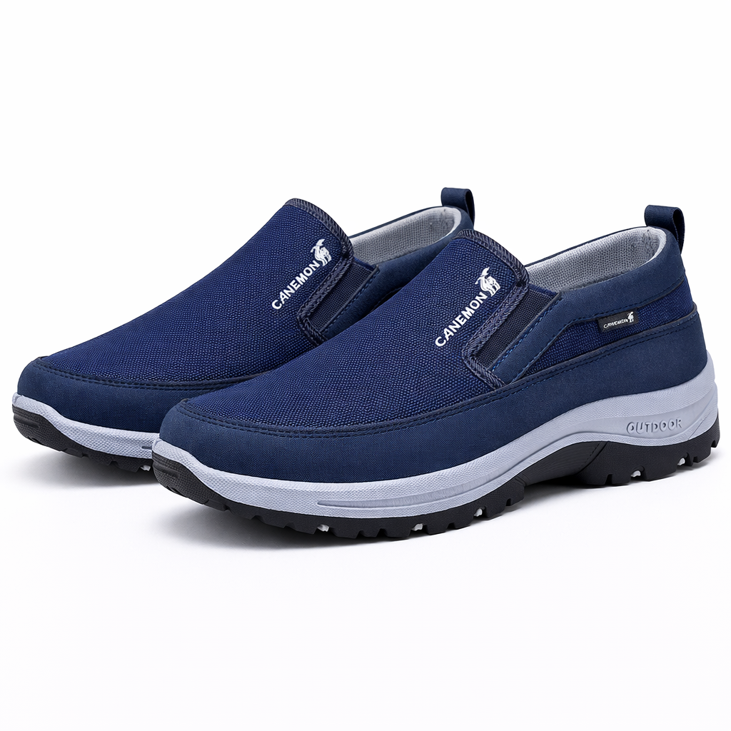 Heren Lichtgewicht Instap Wandelschoenen met Flexibele Zool en Ademend Ontwerp