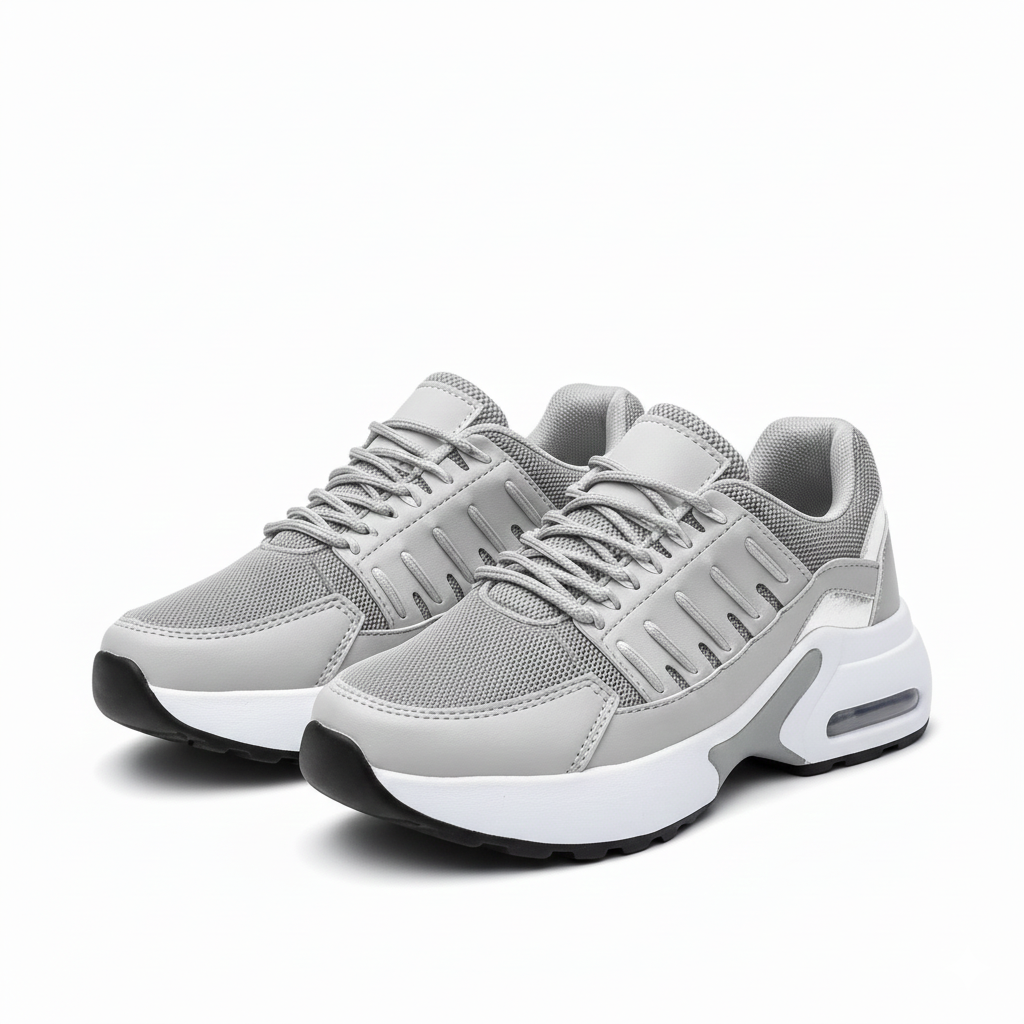 Dames Comfortabele Sneakers – Zacht demping en Stevige Ondersteuning