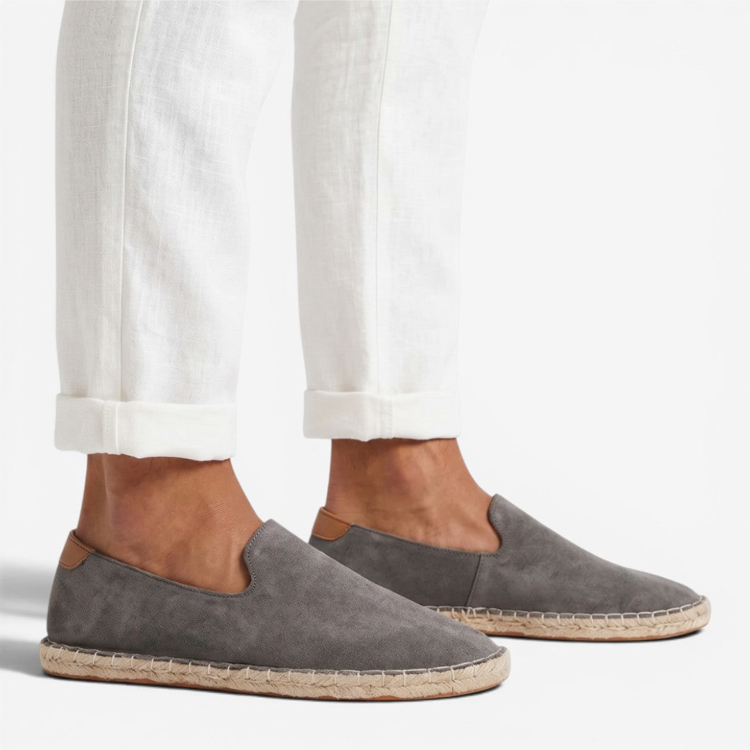 Heren Slip-On Espadrilles Loafers Ademend Lichtgewicht Strand Zomer