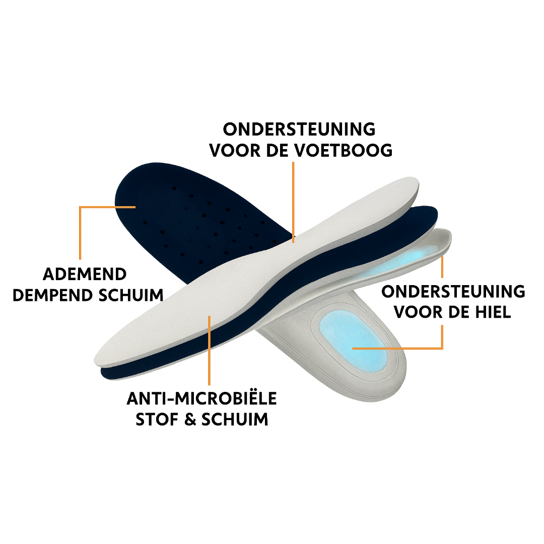 Dames Lichtgewicht Comfortschoenen voor Werk en Dagelijks Gebruik met Zachte Demping en Antislip Zool