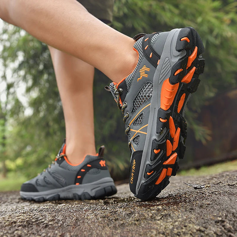 Unisex Wandelschoenen Waterdicht Ademend Antislip Versterkte Neus Lichtgewicht