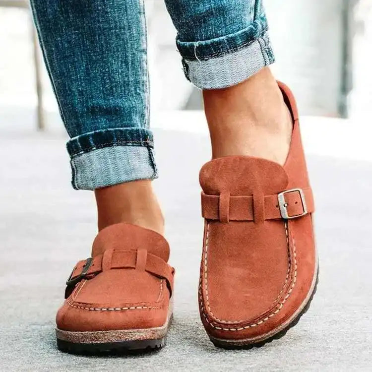 Dames Muiltjes met Platform – Zachte Instapsandalen voor de Zomer