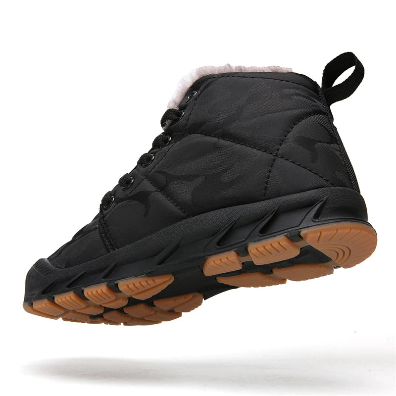 Kinder Warme Gevoerde Schoenen met Brede Teenbox voor Herfst & Winter - WinterWalk