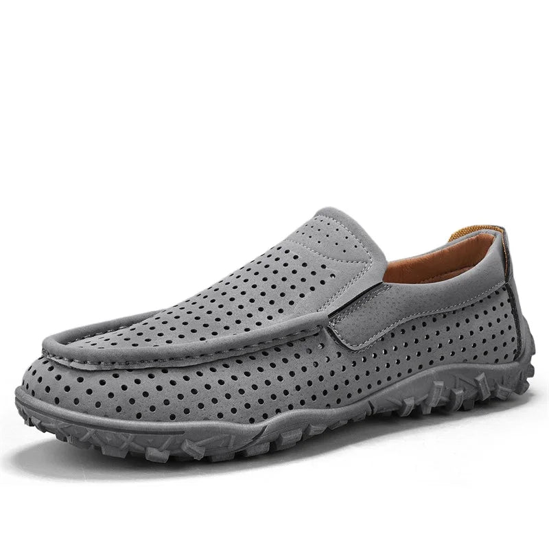 Heren Loafers Instappers Ademend Flexibel Strak Silhouet Lente Zomer