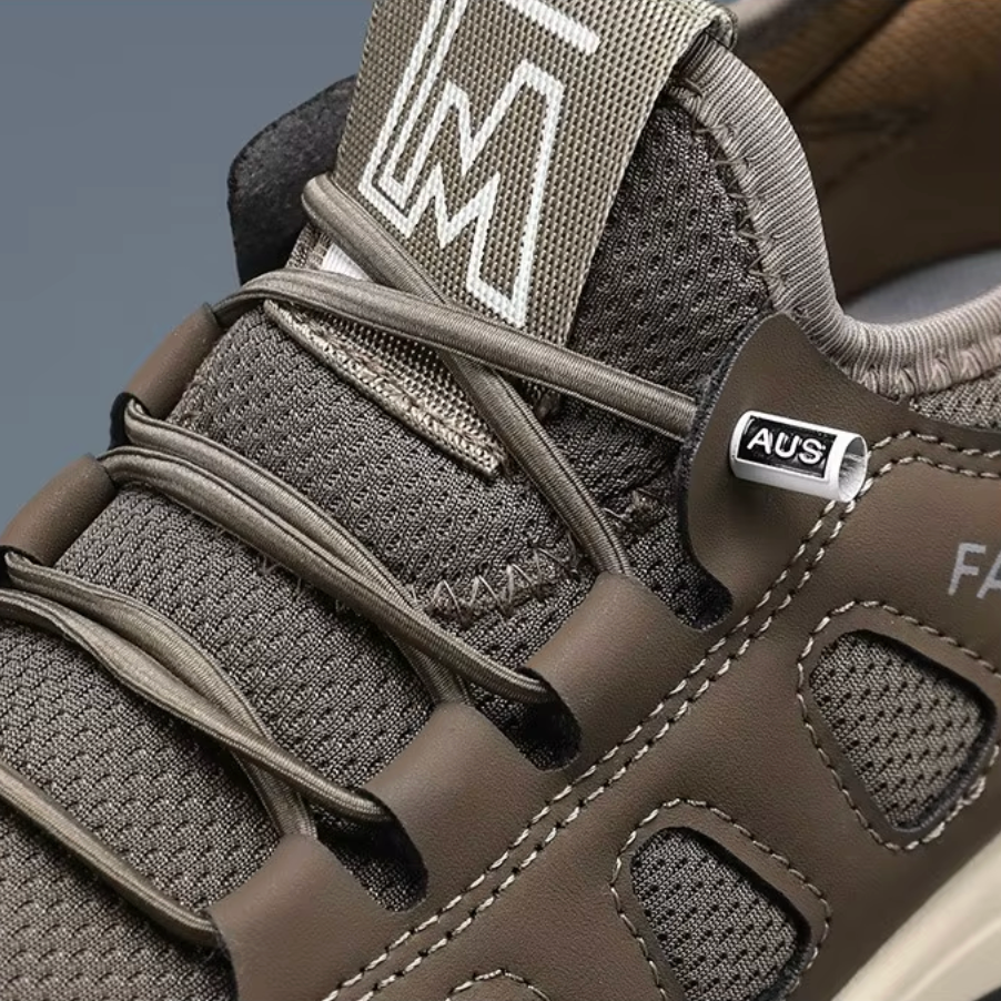 Heren Wandelschoenen Lichtgewicht Ademend Mesh met Elastische Veters Zomer