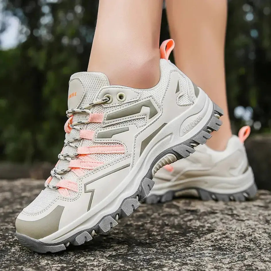Dames Lage Outdoor Wandelschoenen – Comfort, Grip en Lichte Demping