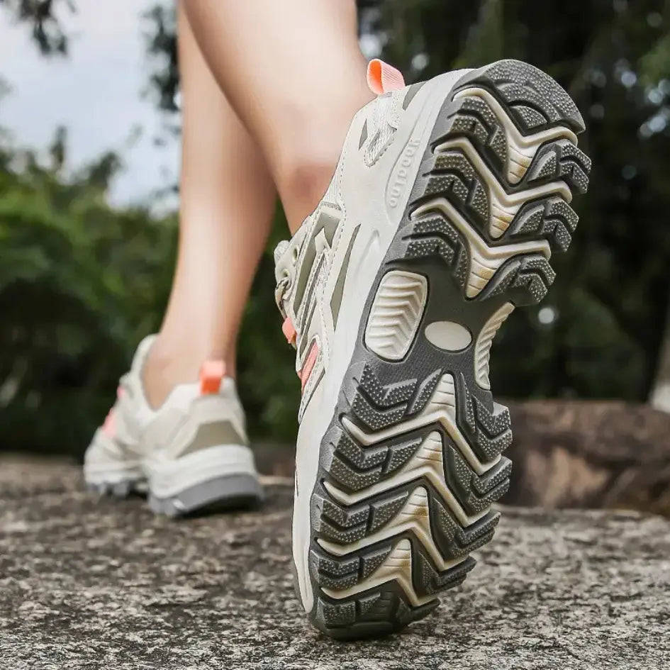 Dames Lage Outdoor Wandelschoenen – Comfort, Grip en Lichte Demping