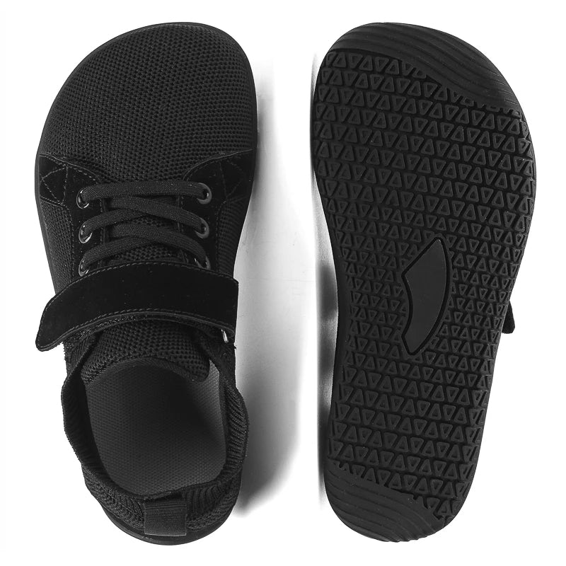 Kinder Barefoot Schoenen Brede Teenbox Zachte Demping – BareFooties 2.0