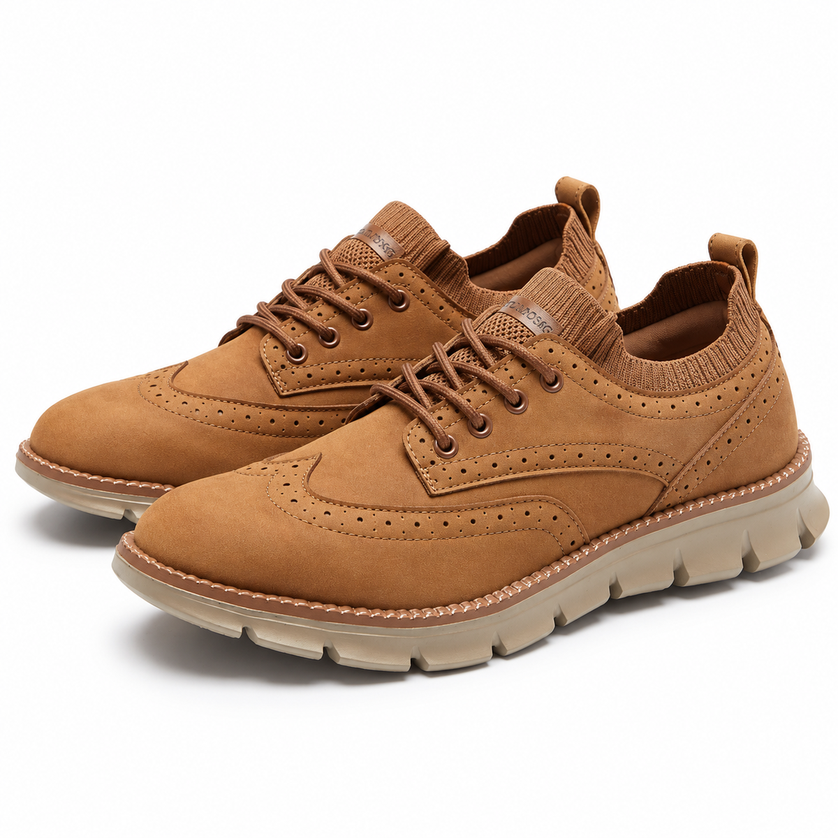 Heren Orthopedische Veterschoenen Dikke Zool Lichtgewicht Casual