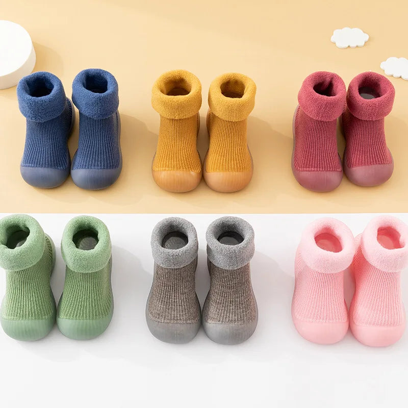 Baby Peuter Barefoot Schoenen Brede Teenbox Zachte Demping - MiniStep