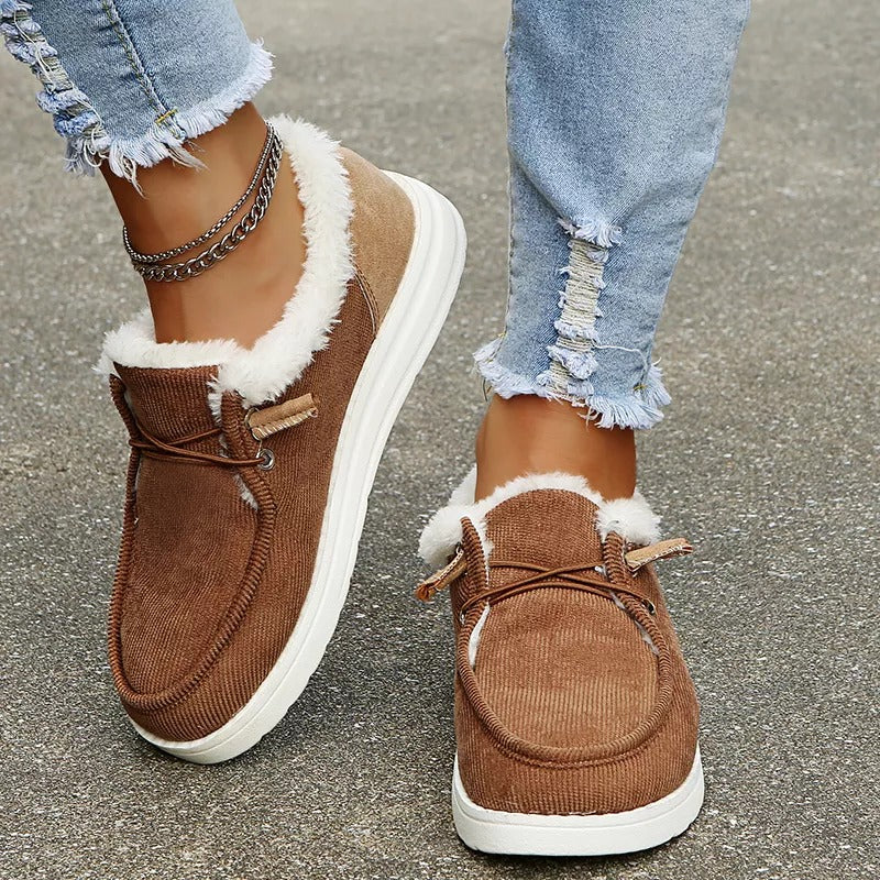 Dames Gevoerde Slip On Casual Sneakers – Licht en Comfortabel voor elke dag