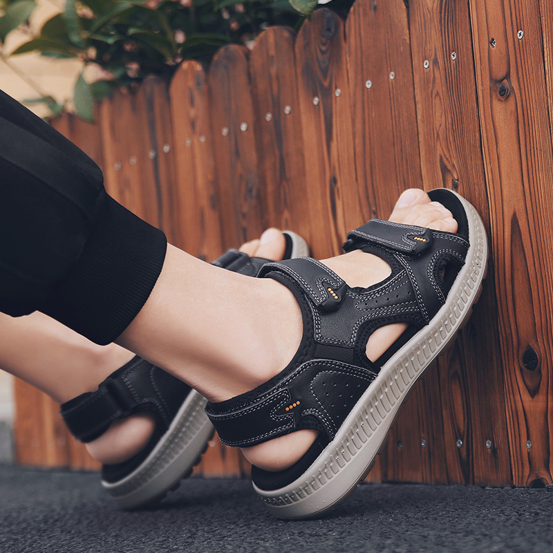 Heren Sandalen Sport Water Antislip Ademend Sneldrogend Klittenband Zomer