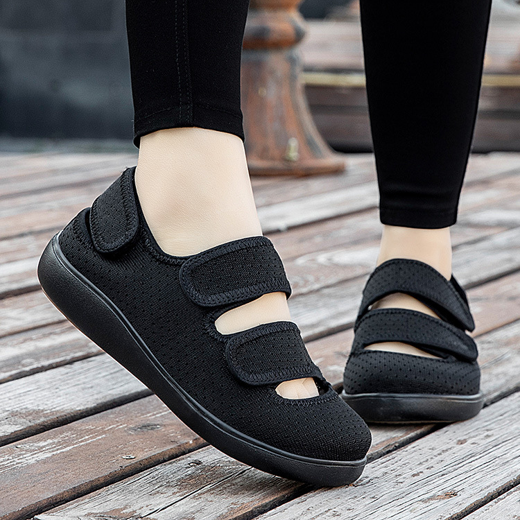 Extra Brede Voeten Sandalen Ademend Lichtgewicht Antislip Zomer