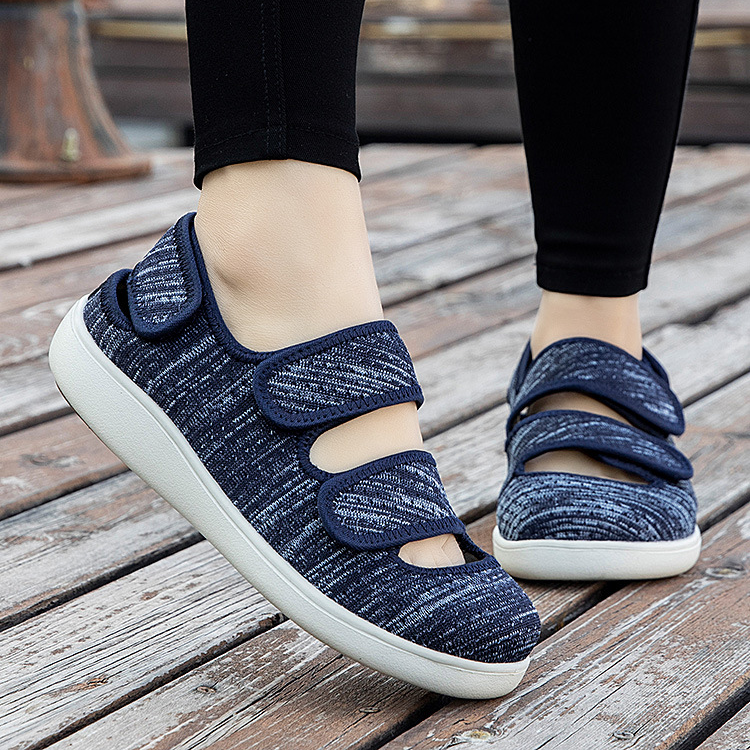 Extra Brede Voeten Sandalen Ademend Lichtgewicht Antislip Zomer